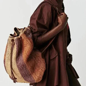 Free People Summer Breeze Sling Bag in Brown